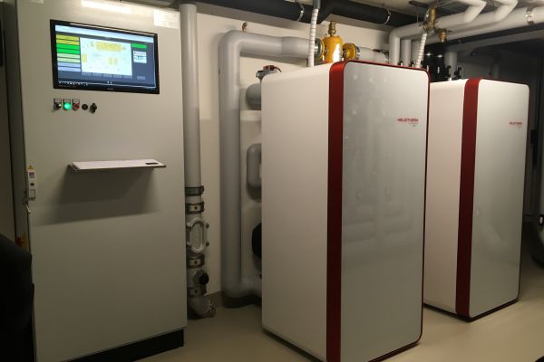 Ansicht Wärmepumpen