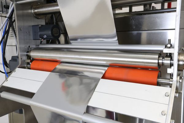 Schlauchbeutelmaschine, Detailansicht